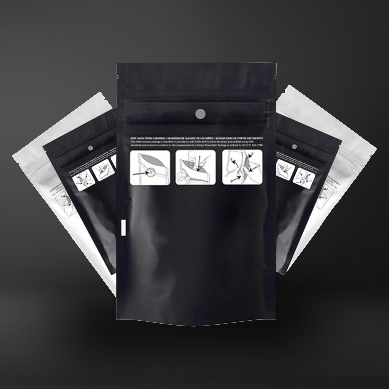 Child Proof Mylar Bags